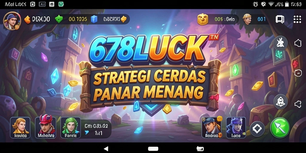 Tampilan gameplay dari 678LUCK yang penuh strategi.