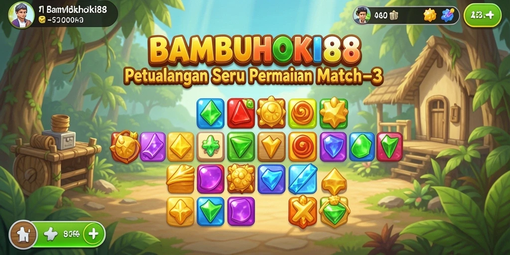Tampilan penuh warna dari gameplay <strong>BAMBUHOKI88</strong> yang seru dan menantang.