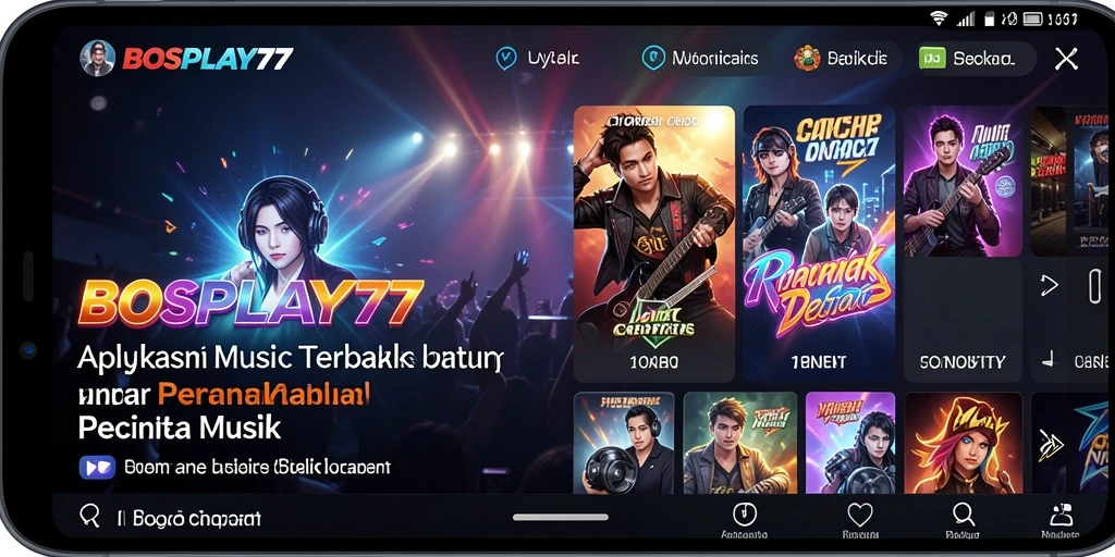 Screenshot utama BOSPLAY77 menampilkan gameplay yang seru dan interaktif.
