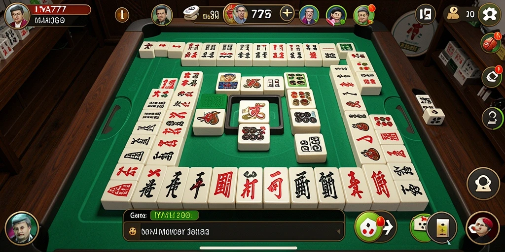 Screenshot utama IYA777 menunjukkan gameplay Mahjong yang mendebarkan.