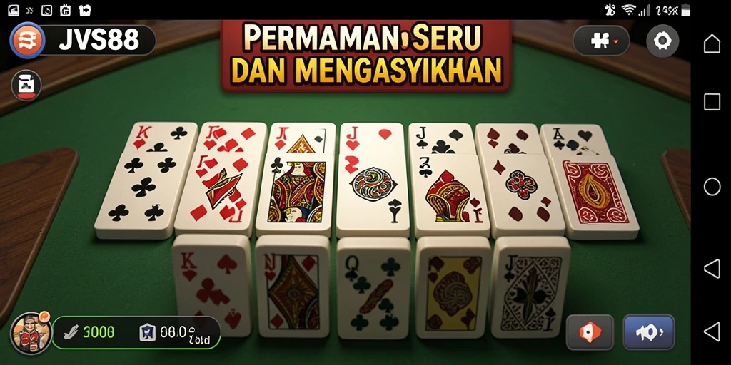Tampilan menarik dari gameplay JVS88 yang seru.