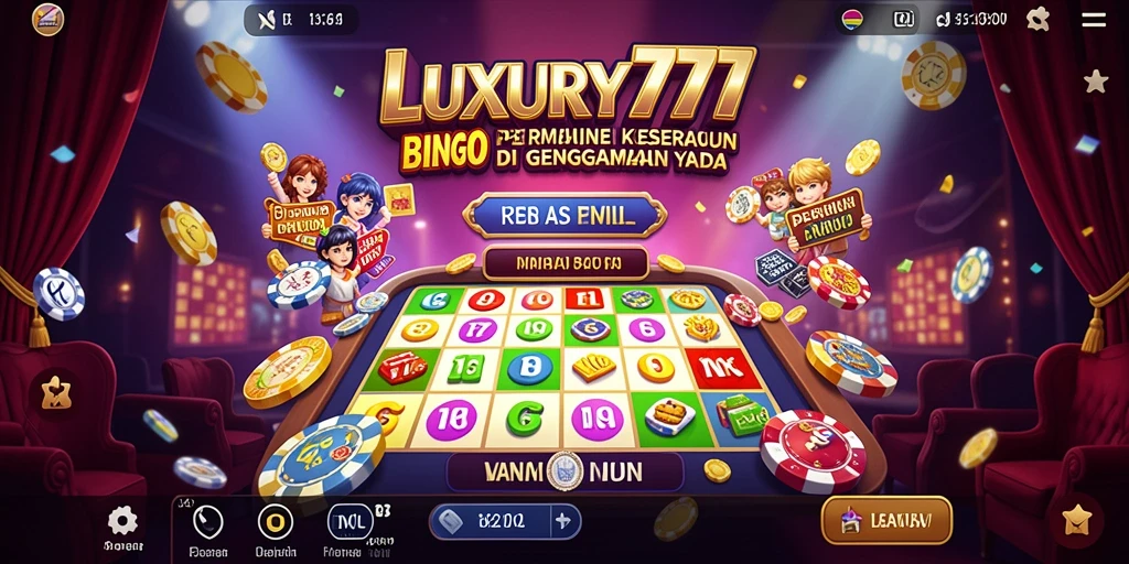 Screenshot gameplay Bingo LUXURY777 yang menarik dan penuh aksi.