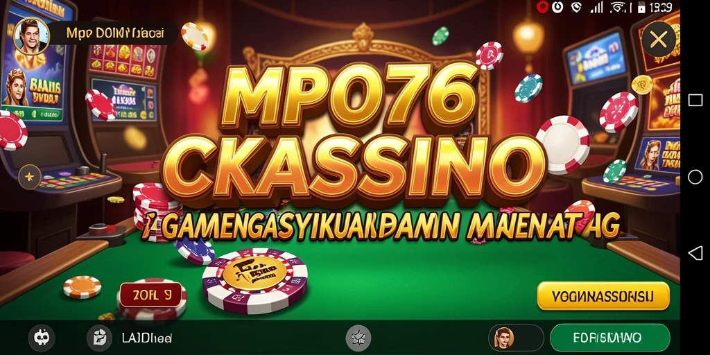 Tangkapan layar MPO76 dengan gameplay Kasino yang menarik dan seru.