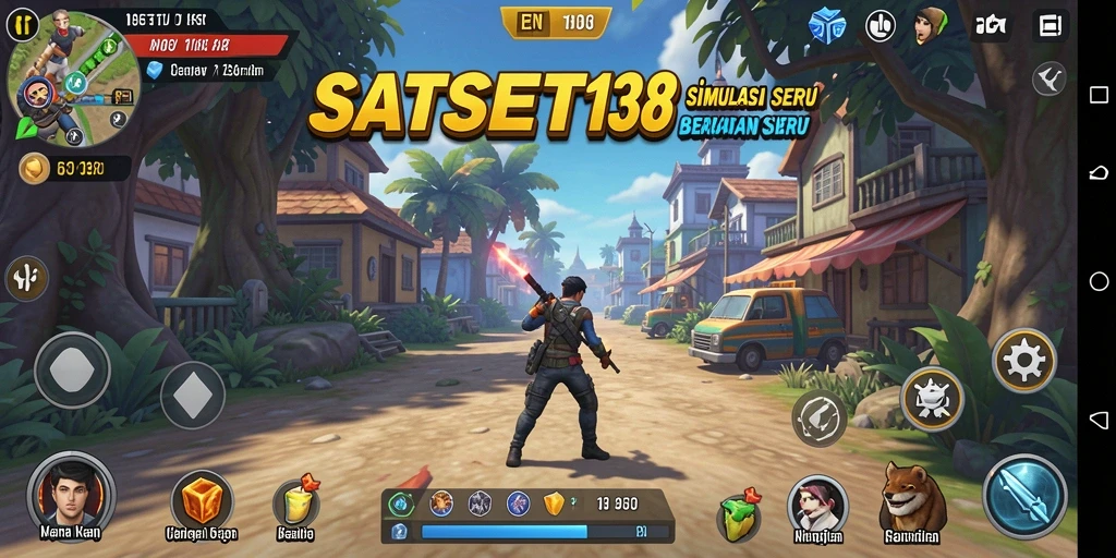 Tampilan gameplay SATSET138 dengan pengalaman simulasi yang menarik.
