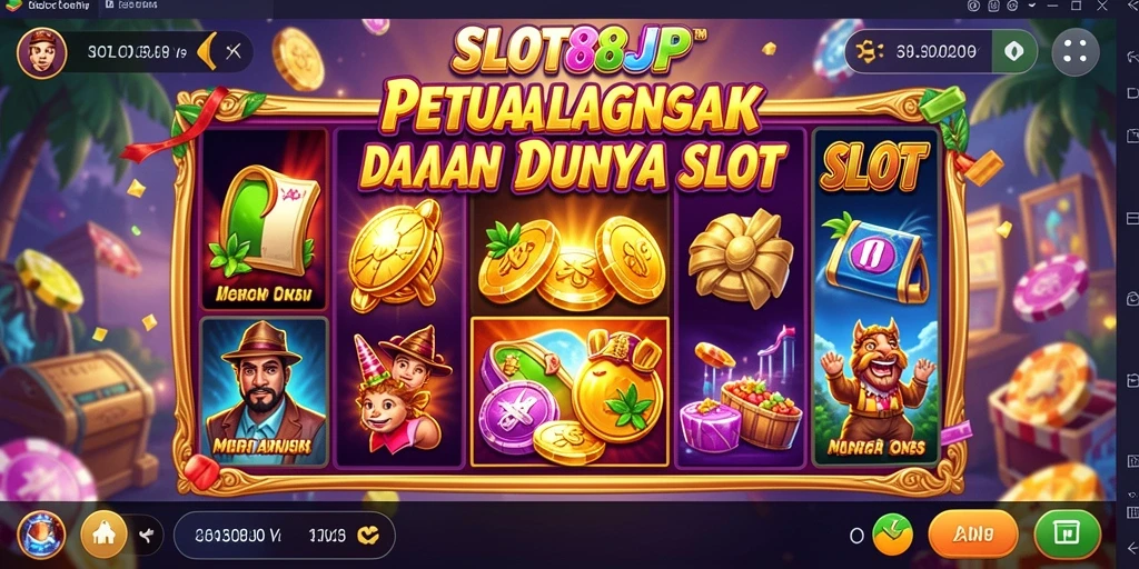 Tangkapan layar game SLOT88JP menampilkan alur petualangan yang seru.