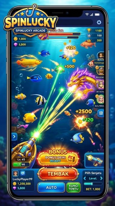 Screenshot menu kategori aplikasi di spinlucky.